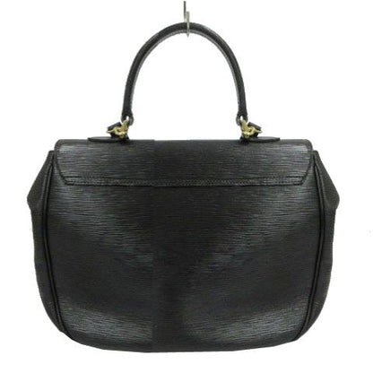 Fendi Janus God Epi Leather Handbag Shoulder Bag 625 Black