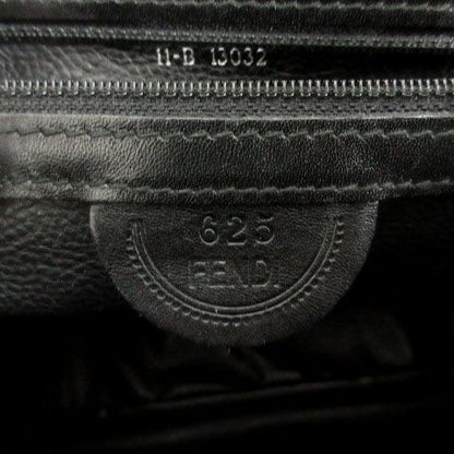 Fendi Janus God Epi Leather Handbag Shoulder Bag 625 Black