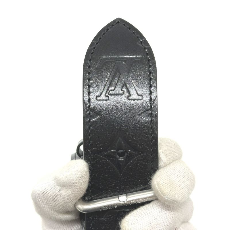 Louis Vuitton Shoulder Strap for 2025 Cargo Series Bag Leather Black