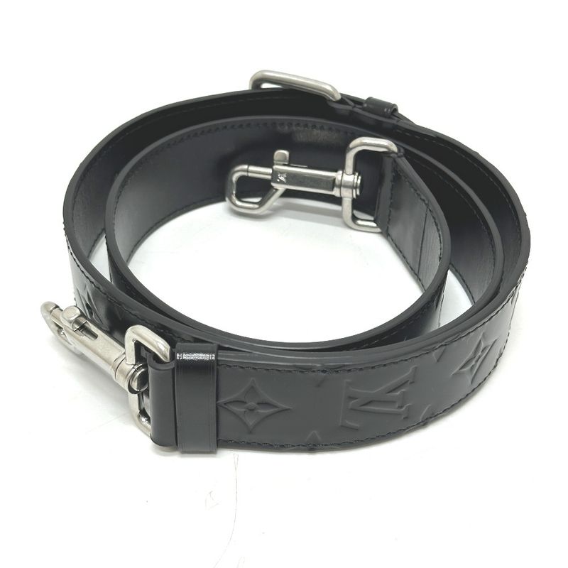 Louis Vuitton Shoulder Strap for 2025 Cargo Series Bag Leather Black