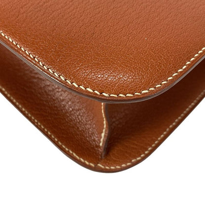 Hermes Constance 25 Brick Gold Hardware Shoulder Bag