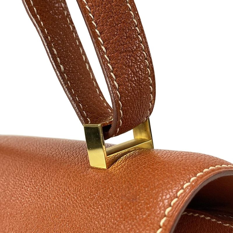 Hermes Constance 25 Brick Gold Hardware Shoulder Bag