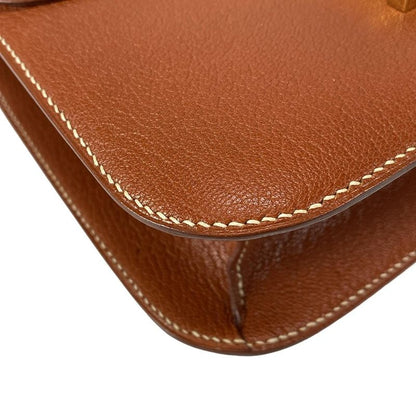 Hermes Constance 25 Brick Gold Hardware Shoulder Bag