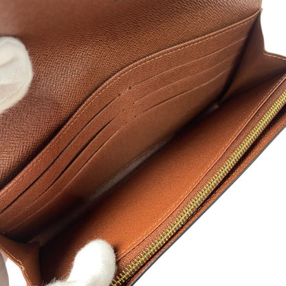 Louis Vuitton Women's Portefeuille Sarah Monogram Long Wallet with Rfid Initial