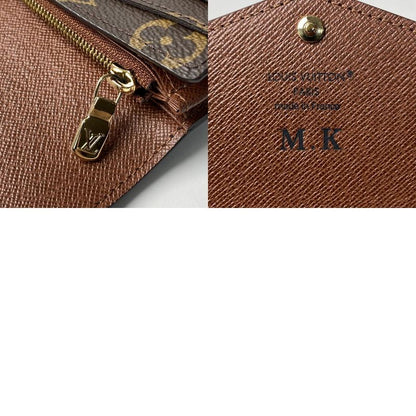 Louis Vuitton Women's Portefeuille Sarah Monogram Long Wallet with Rfid Initial