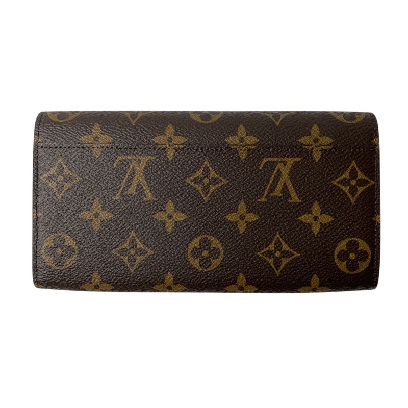 Louis Vuitton Women's Portefeuille Sarah Monogram Long Wallet with Rfid Initial