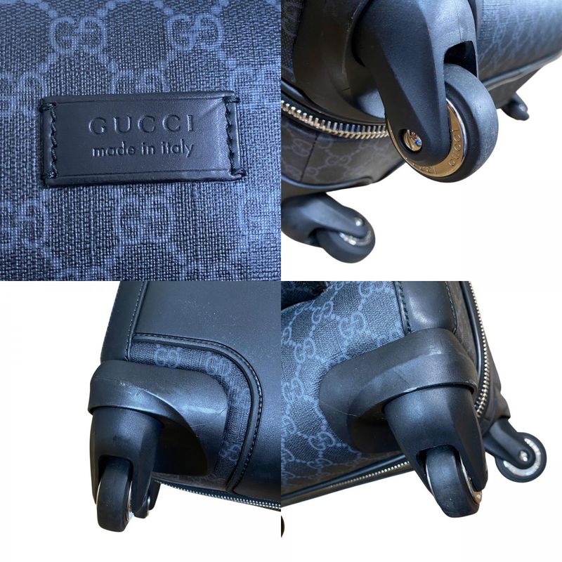 Gucci GG Supreme Carry Case Suitcase 474356