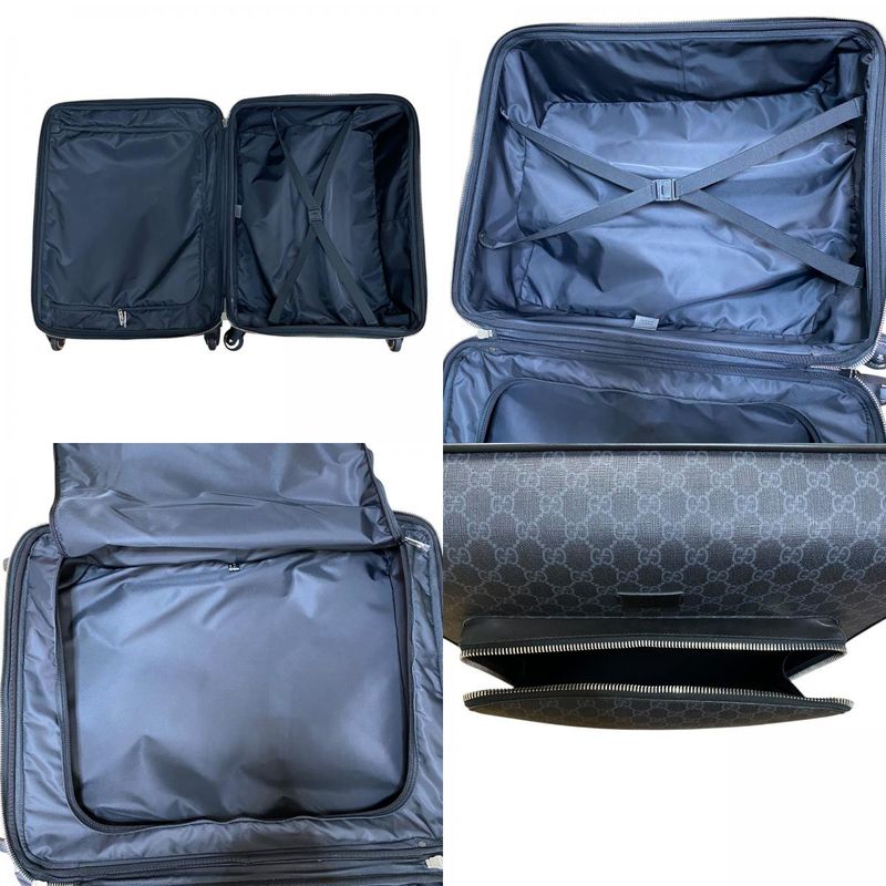 Gucci GG Supreme Carry Case Suitcase 474356