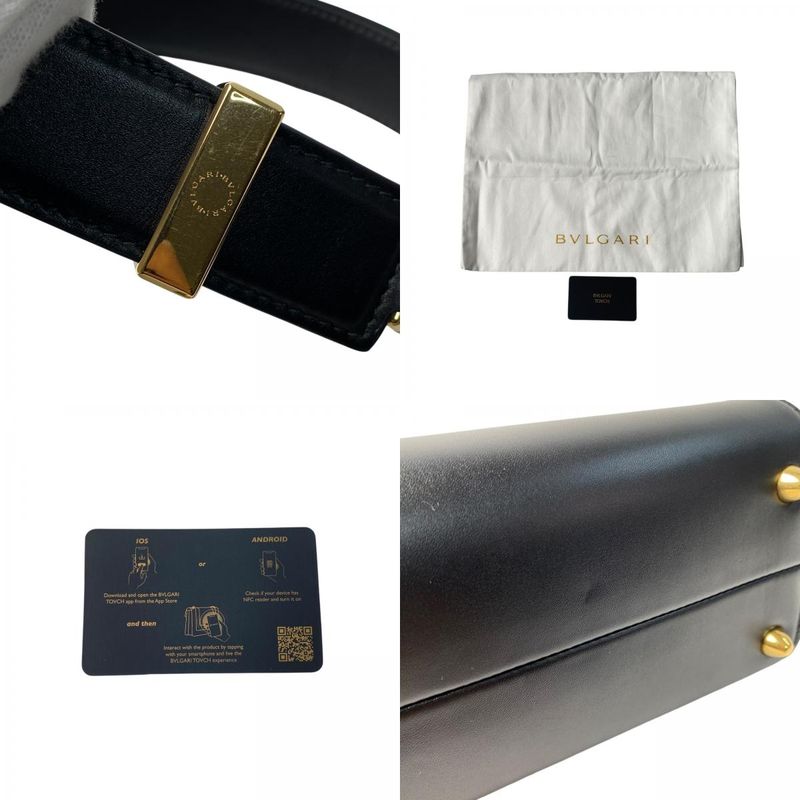 Bvlgari Women's Rome Small Top Handle 2way Handbag Shoulder Bag