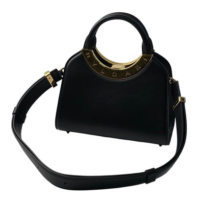 Bvlgari Women's Rome Small Top Handle 2way Handbag Shoulder Bag