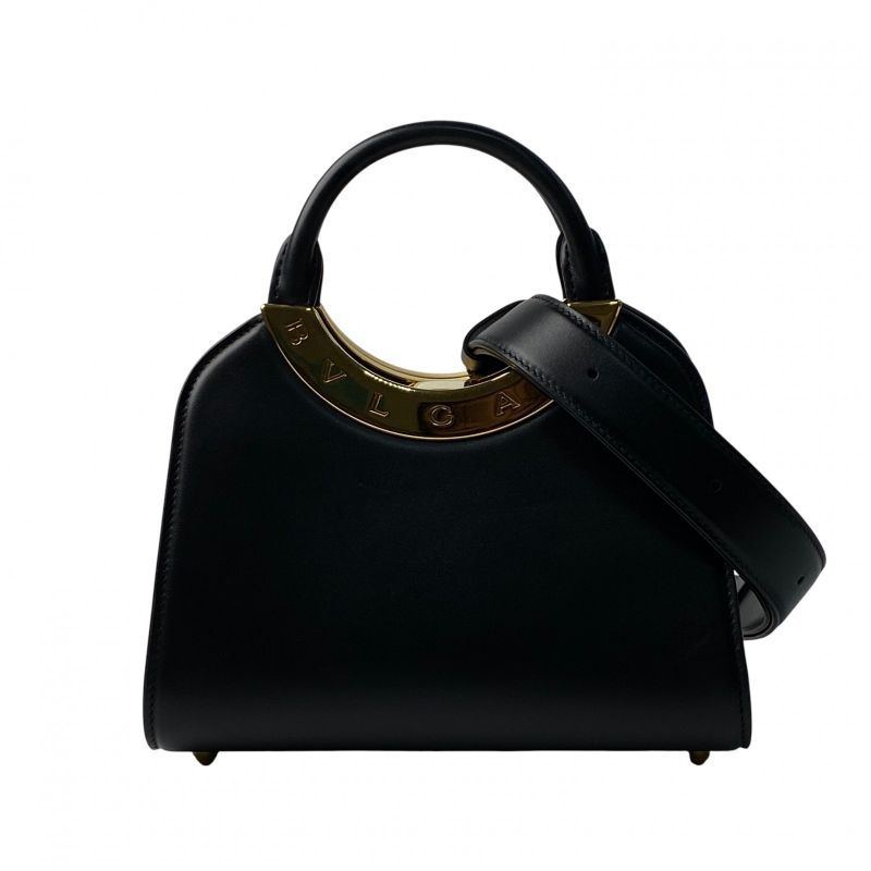 Bvlgari Women's Rome Small Top Handle 2way Handbag Shoulder Bag