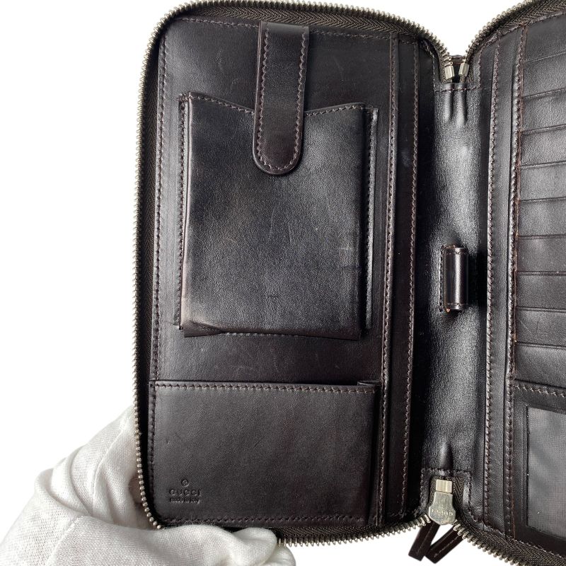 Gucci Men's Travel Wallet Long Wallet 269883