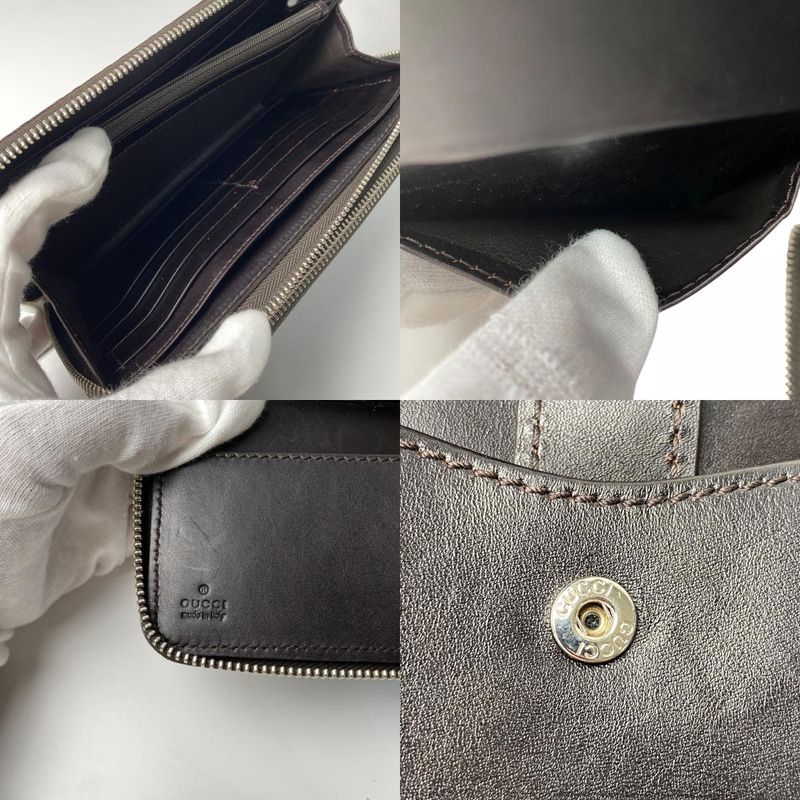 Gucci Men's Travel Wallet Long Wallet 269883