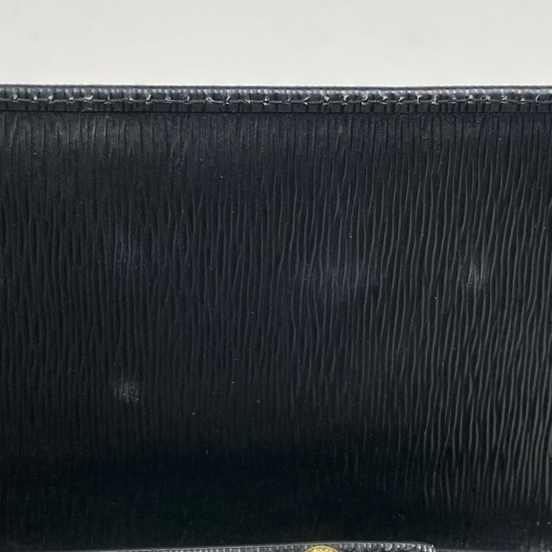 Prada Logo Chain Wallet Long Leather Nero (Black) Women