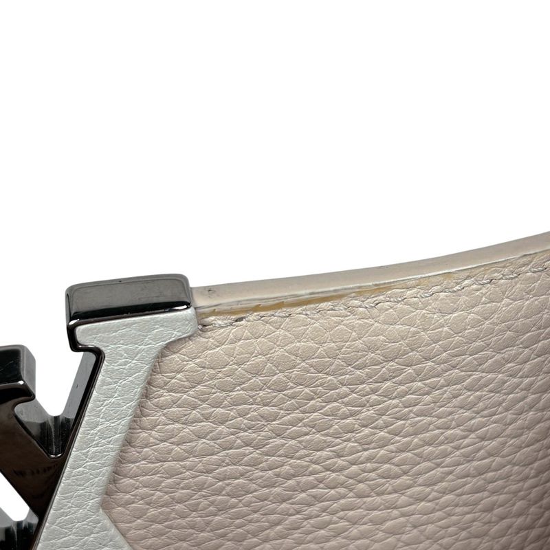 Louis Vuitton Capucines MM 2way Shoulder Bag Handbag Taurillon Ivory Pink Women