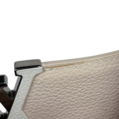 Louis Vuitton Capucines MM 2way Shoulder Bag Handbag Taurillon Ivory Pink Women