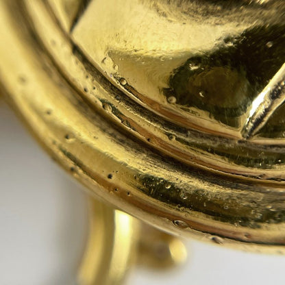 Chanel Coco Mark Bracelet Matelasse Bangle Bracelet GP Gold Ladies