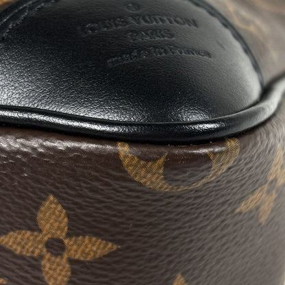 Louis Vuitton Odeon Nm PM Crossbody Shoulder Bag Monogram Brown Noir Black