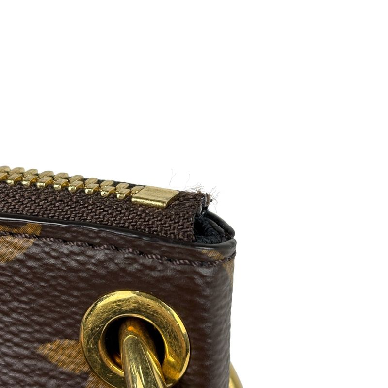 Louis Vuitton Odeon Nm PM Crossbody Shoulder Bag Monogram Brown Noir Black