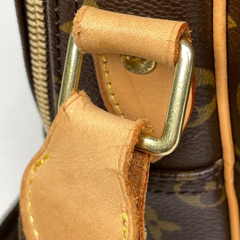 Louis Vuitton Reporter GM Crossbody Shoulder Bag Monogram Brown M45252 Women