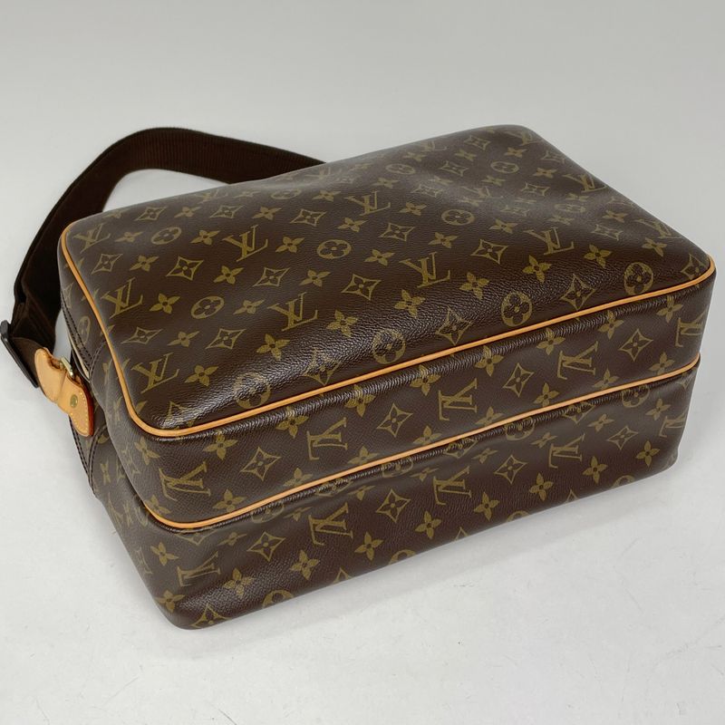 Louis Vuitton Reporter GM Crossbody Shoulder Bag Monogram Brown M45252 Women