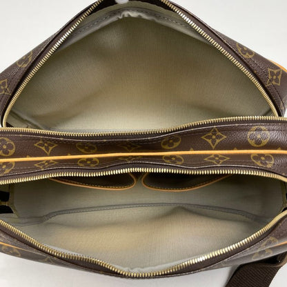 Louis Vuitton Reporter GM Crossbody Shoulder Bag Monogram Brown M45252 Women