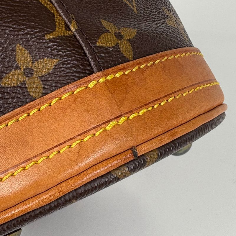 Louis Vuitton Petit Bucket PM Shoulder Bag Bucket Shape Tote Bag Monogram Brown