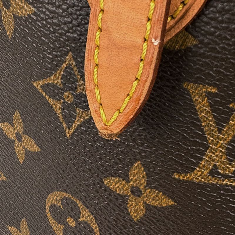 Louis Vuitton Petit Bucket PM Shoulder Bag Bucket Shape Tote Bag Monogram Brown