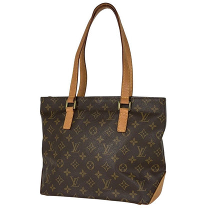 Louis Vuitton Cabas Piano Shoulder Bag Shoulder Tote Monogram Brown M51148 Women