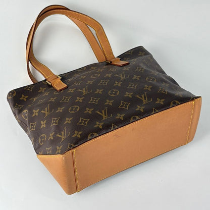 Louis Vuitton Cabas Piano Shoulder Bag Shoulder Tote Monogram Brown M51148 Women