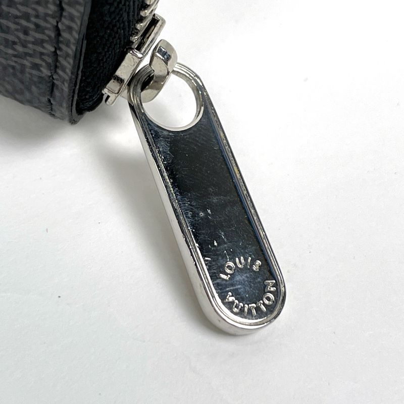 Louis Vuitton Zippy Coin Purse Card Case Business Card Holder Round Zip Round