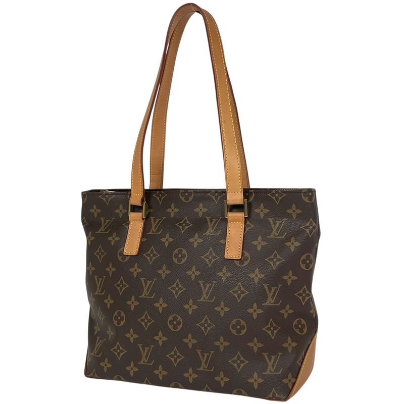 Louis Vuitton Cabas Piano Shoulder Bag Shoulder Tote Monogram Brown M51148 Women