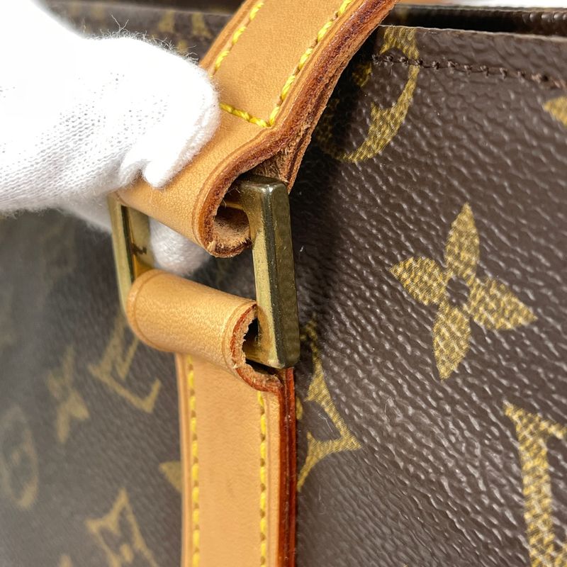 Louis Vuitton Cabas Piano Shoulder Bag Shoulder Tote Monogram Brown M51148 Women