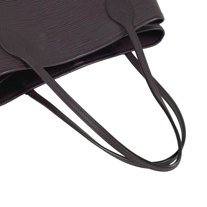 Louis Vuitton Neverfull MM Handbag Tote Bag Epi Ketchu (dark Brown) M40955 Women