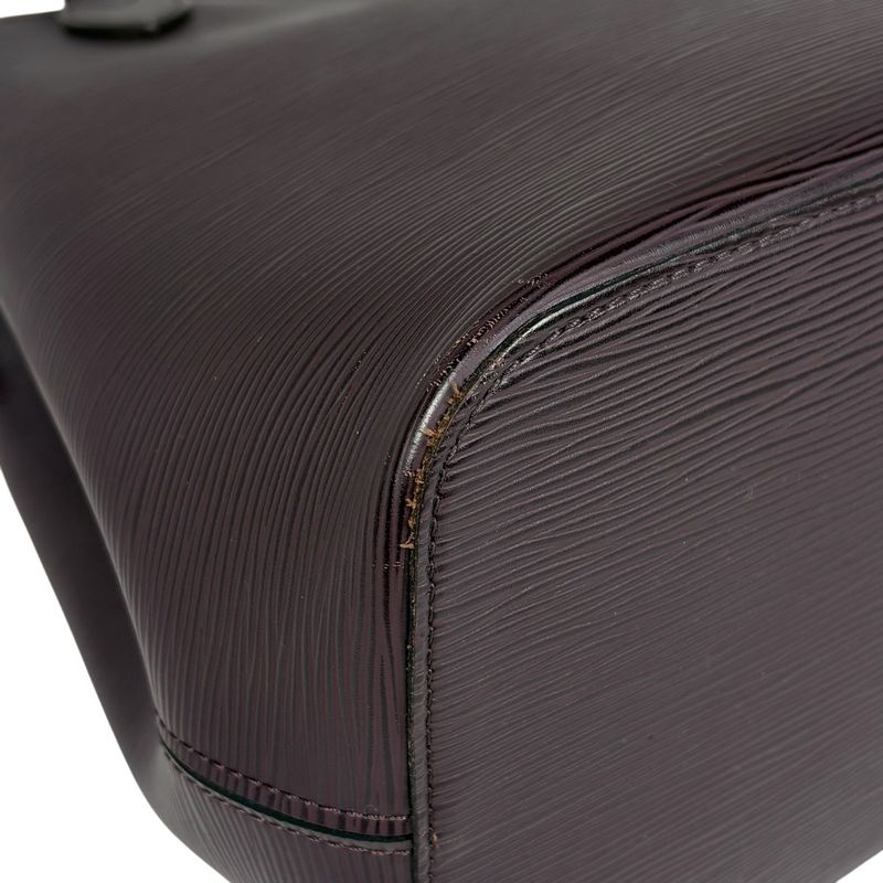 Louis Vuitton Neverfull MM Handbag Tote Bag Epi Ketchu (dark Brown) M40955 Women