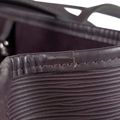 Louis Vuitton Neverfull MM Handbag Tote Bag Epi Ketchu (dark Brown) M40955 Women