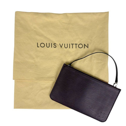 Louis Vuitton Neverfull MM Handbag Tote Bag Epi Ketchu (dark Brown) M40955 Women