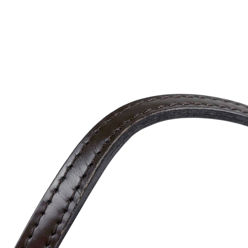 Louis Vuitton Neverfull PM Handbag Shopping Tote Bag Damier Brown N51109 Women