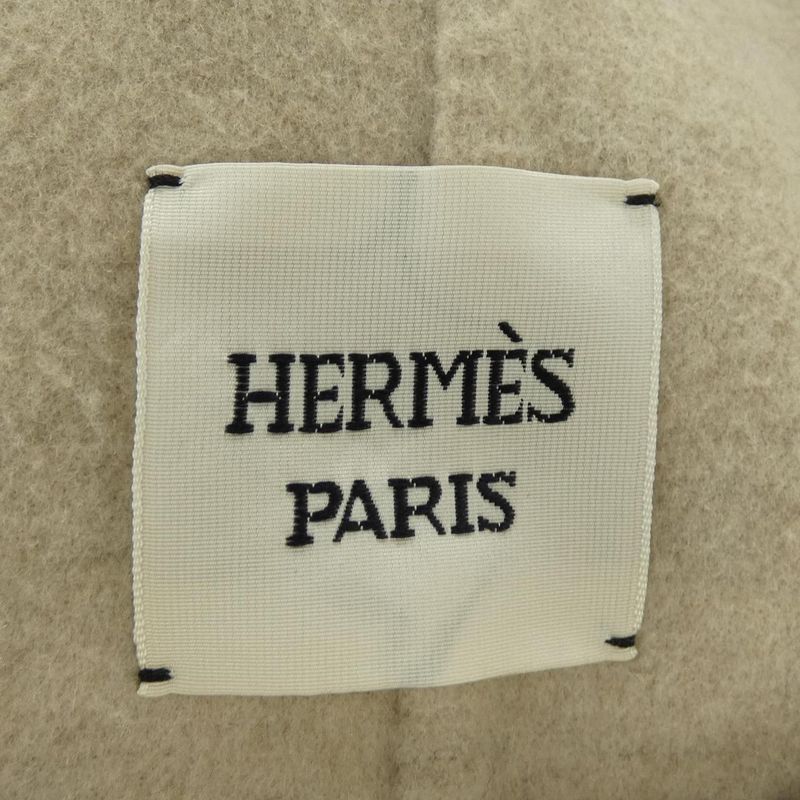 Hermes Double Face Long Gilet 3e0223dz Long Vest