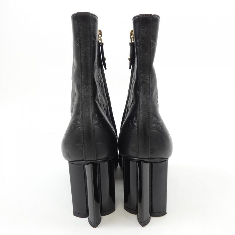 Louis Vuitton Monogram Pattern Debossed Boots