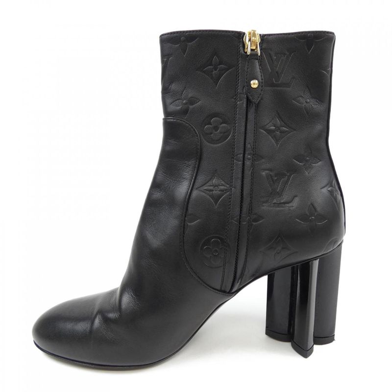 Louis Vuitton Monogram Pattern Debossed Boots