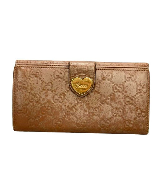 Gucci Double Hook Bifold Long Wallet Leather 203550 2067 Ladies Gucci