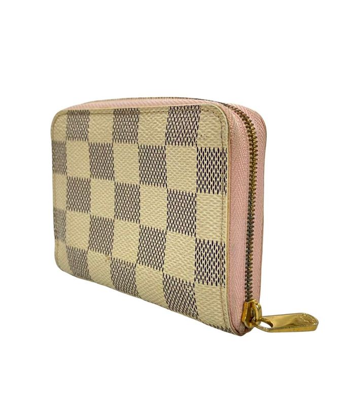 Louis Vuitton Coin Case Damier Azure Zippy Coin Purse N63069 Ladies Louis