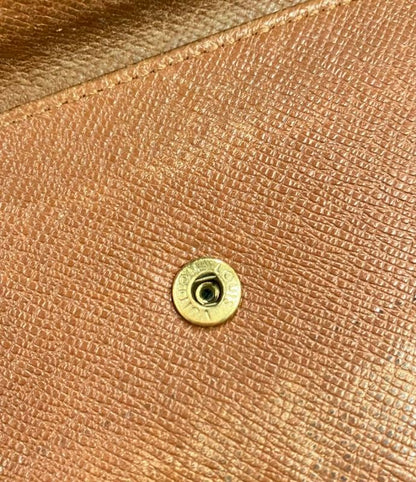 Louis Vuitton Trifold Long Wallet Monogram Porte Trésor International M61215