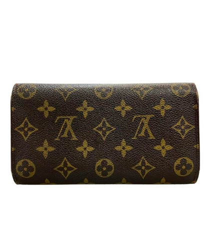 Louis Vuitton Trifold Long Wallet Monogram Porte Trésor International M61215