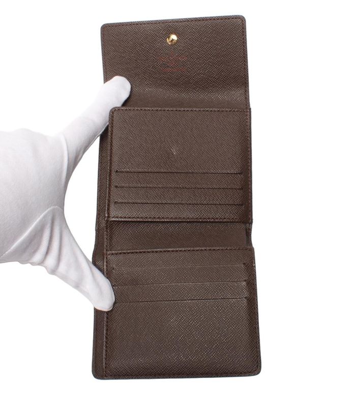 Louis Vuitton W Hook Wallet Damier Portefeuille Elise N61654 Ladies Men Louis