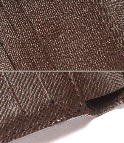 Louis Vuitton W Hook Wallet Damier Portefeuille Elise N61654 Ladies Men Louis