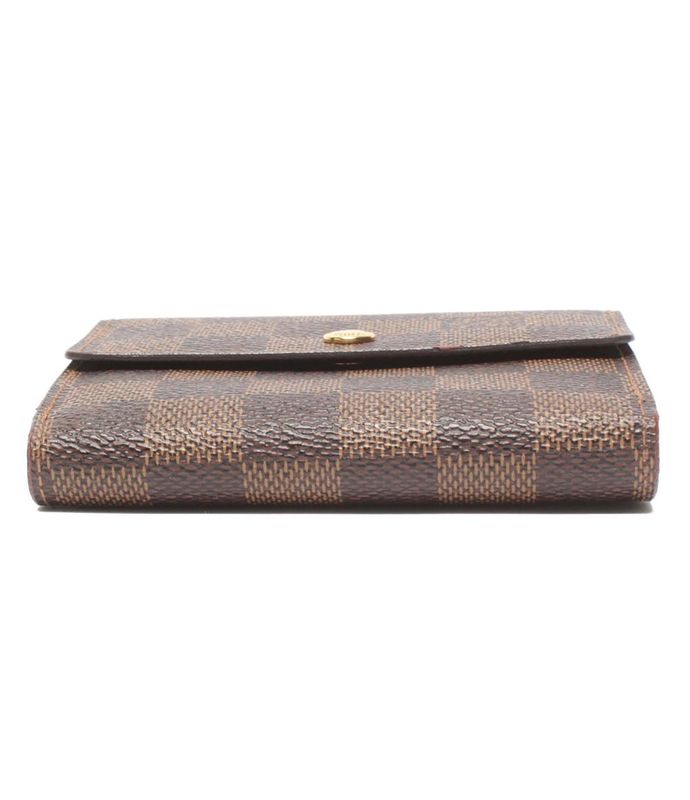Louis Vuitton W Hook Wallet Damier Portefeuille Elise N61654 Ladies Men Louis