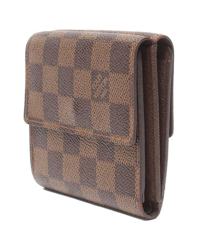 Louis Vuitton W Hook Wallet Damier Portefeuille Elise N61654 Ladies Men Louis