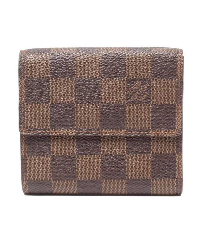 Louis Vuitton W Hook Wallet Damier Portefeuille Elise N61654 Ladies Men Louis